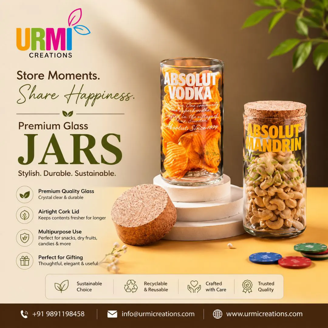 Absolut Jars Set Of 2: A Stylish Way to Store, Display and Gift Absolut Jars Set Of 2: A Stylish Way to Store, Display and Gift