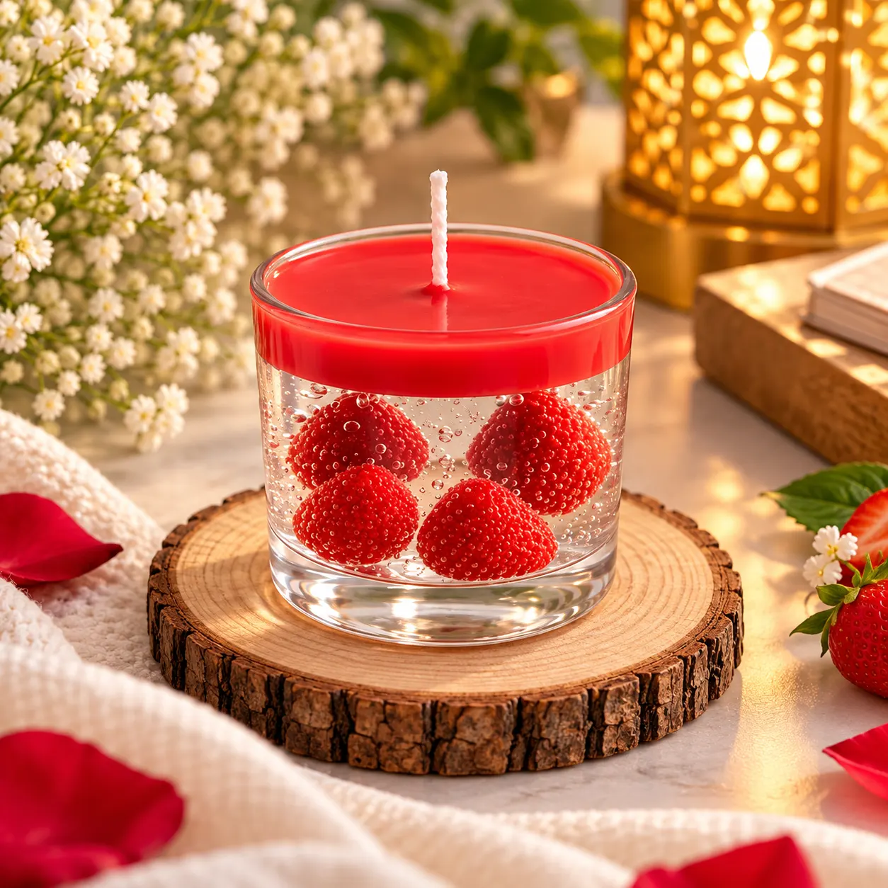 Strawberry Reverie: A Sweet Touch of Charm and Elegance Strawberry Reverie: A Sweet Touch of Charm and Elegance